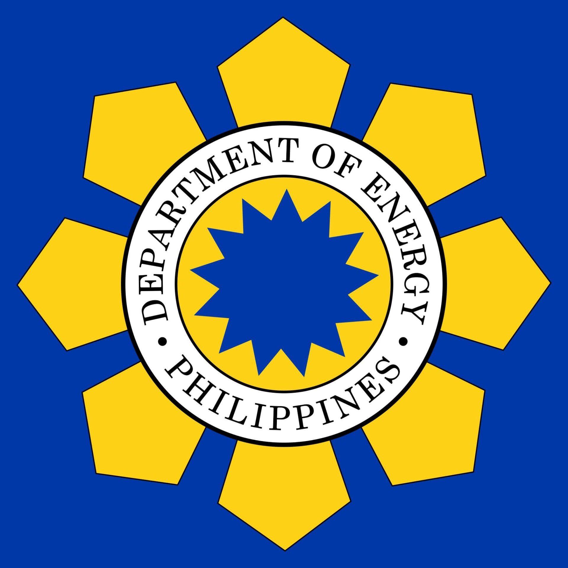 The logo for the department of energy in the philippines