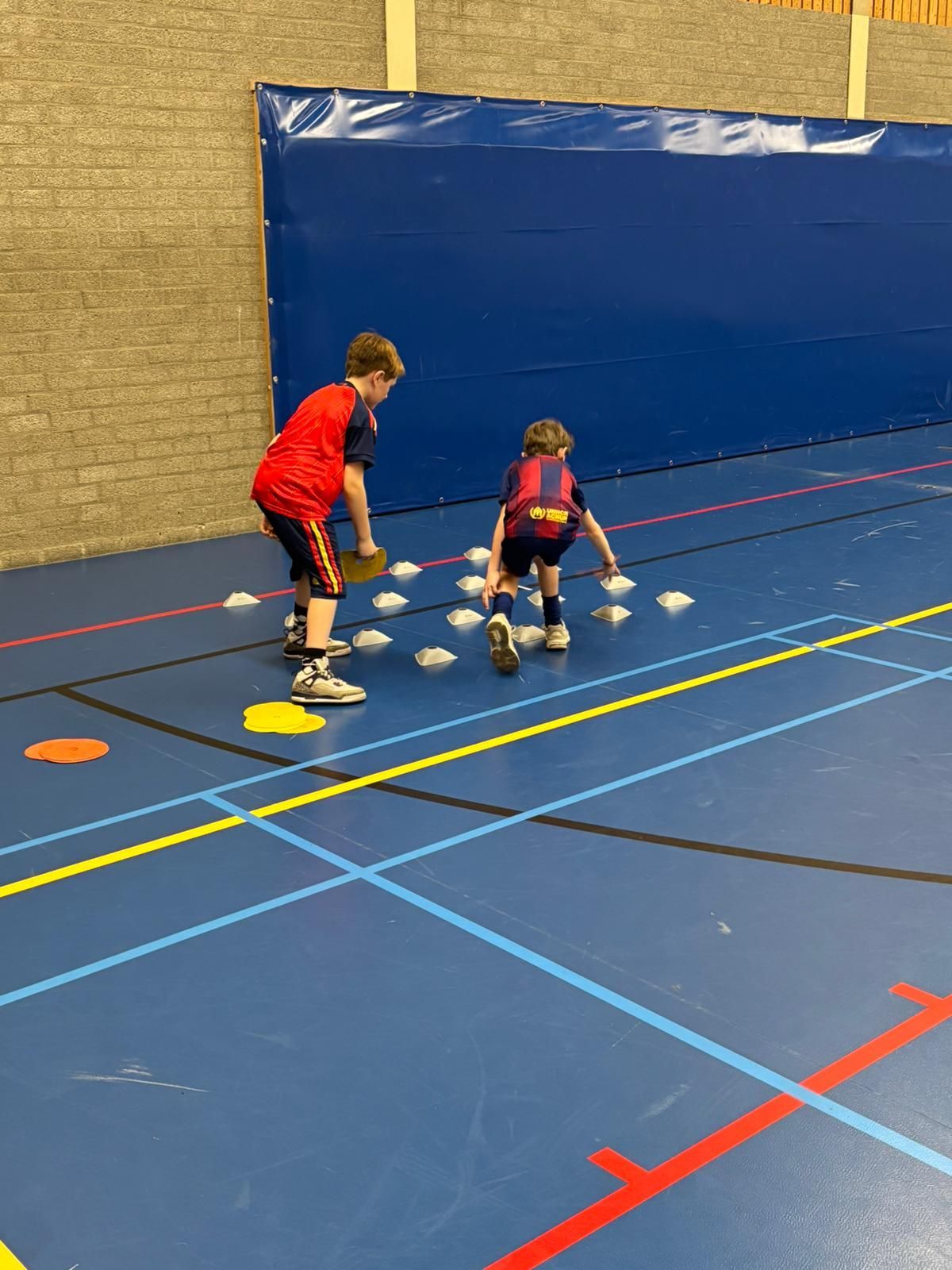 Verjaardag, spel drie op een rij