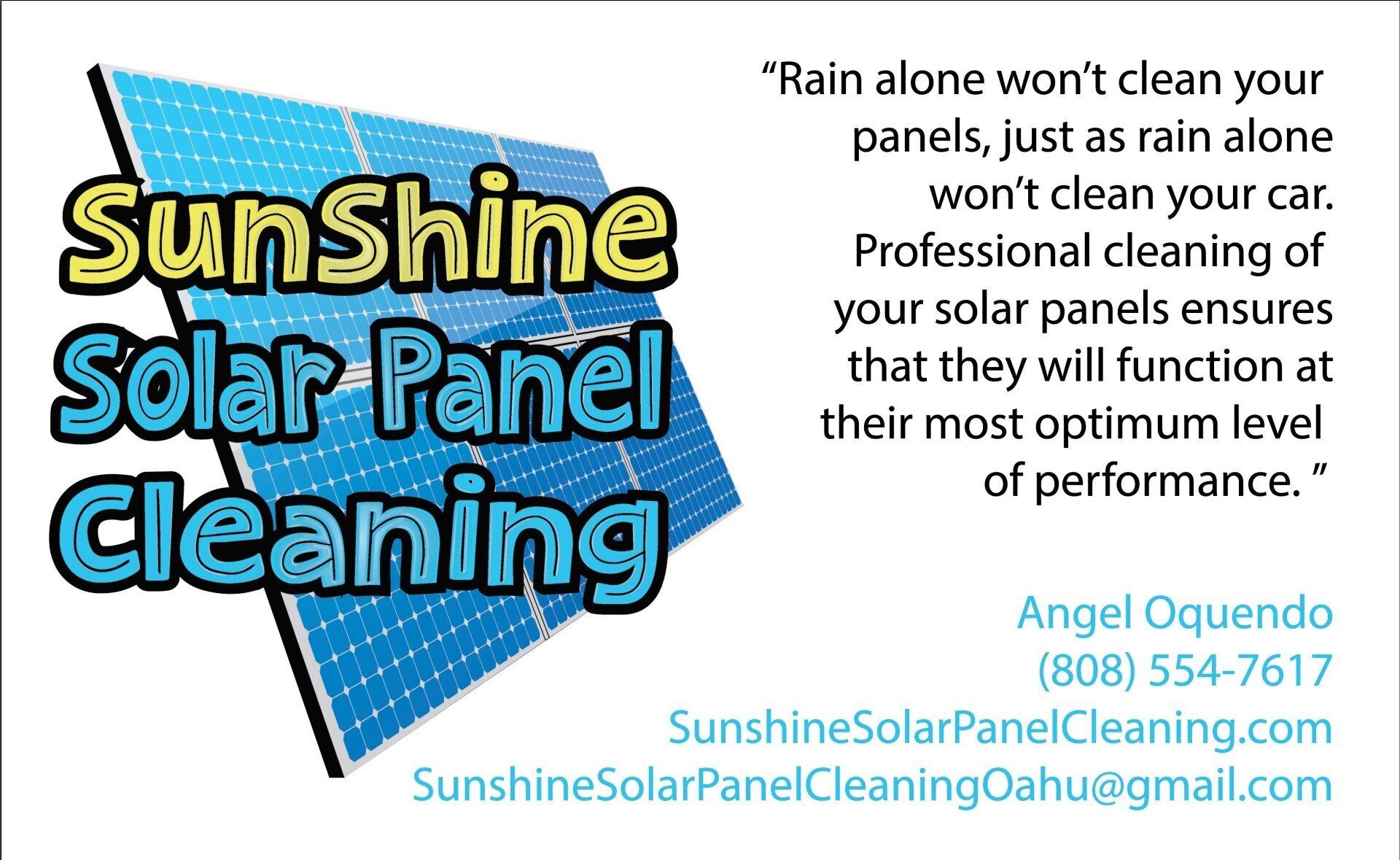 Were professionals give us a call sunshine solar panel cleaning near me