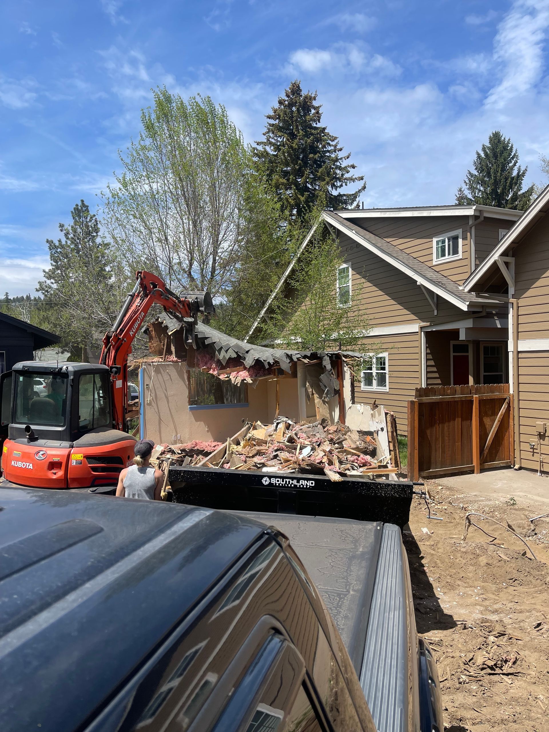 Construction Debris Removal - La Pine, Oregon