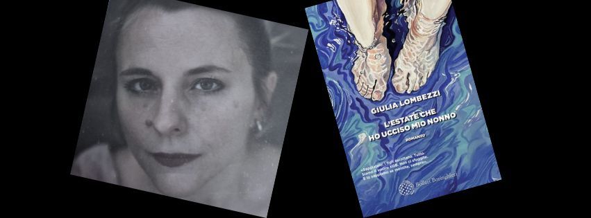 ritratto giulia lombezzi copertina libro bollati boringhieri mare piedi scalzi