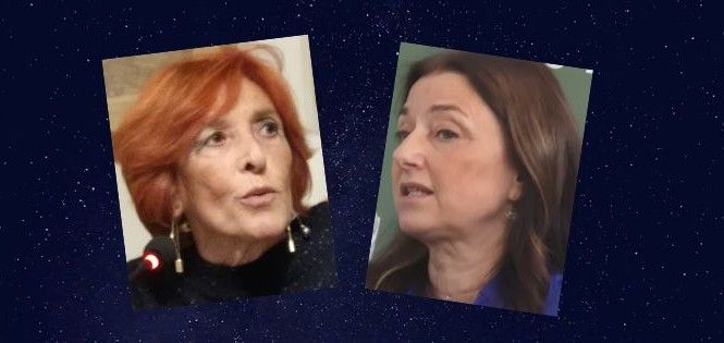 ritratto Caterina Perrone e Nicoletta Manetti primo paino