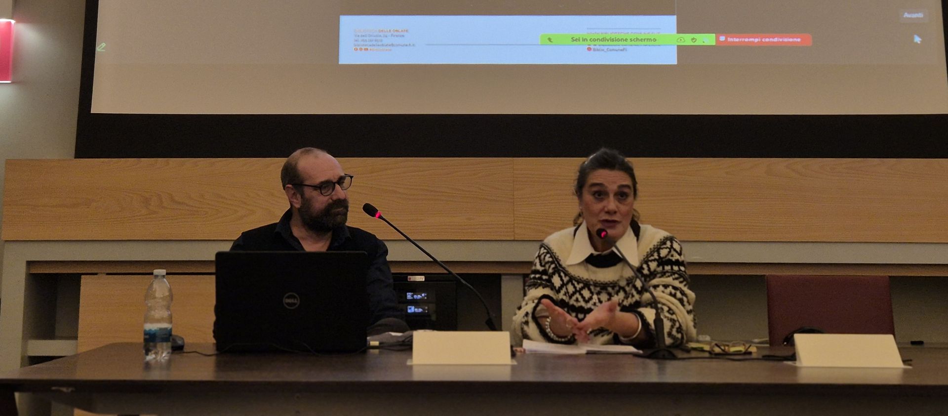 duccio ricciardelli fotografo elisabetta beneforti poetessa biblioteca oblate firenze