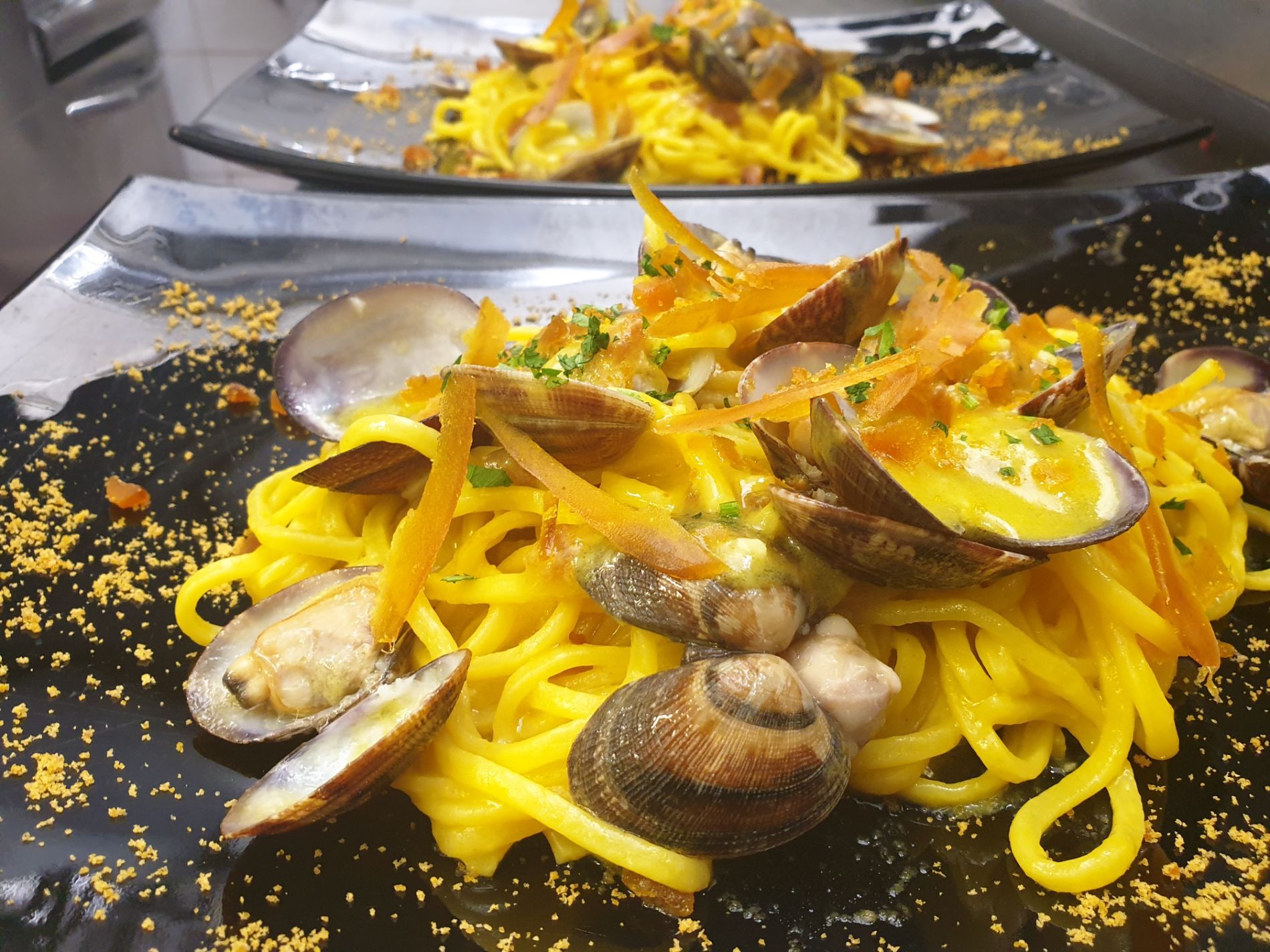 Spaghetti alle vongole veraci