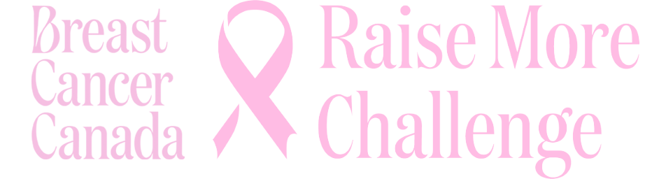 A pink ribbon with the words `` breast cancer raise more challenge '' on it.