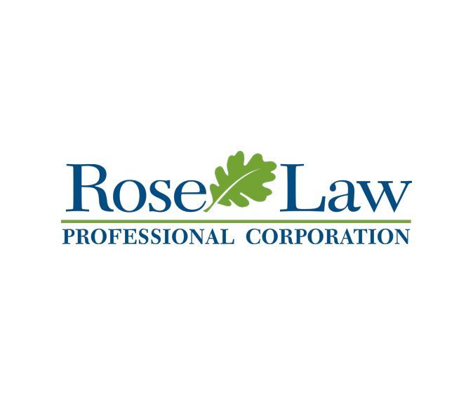 The logo for rose law professional corporation
