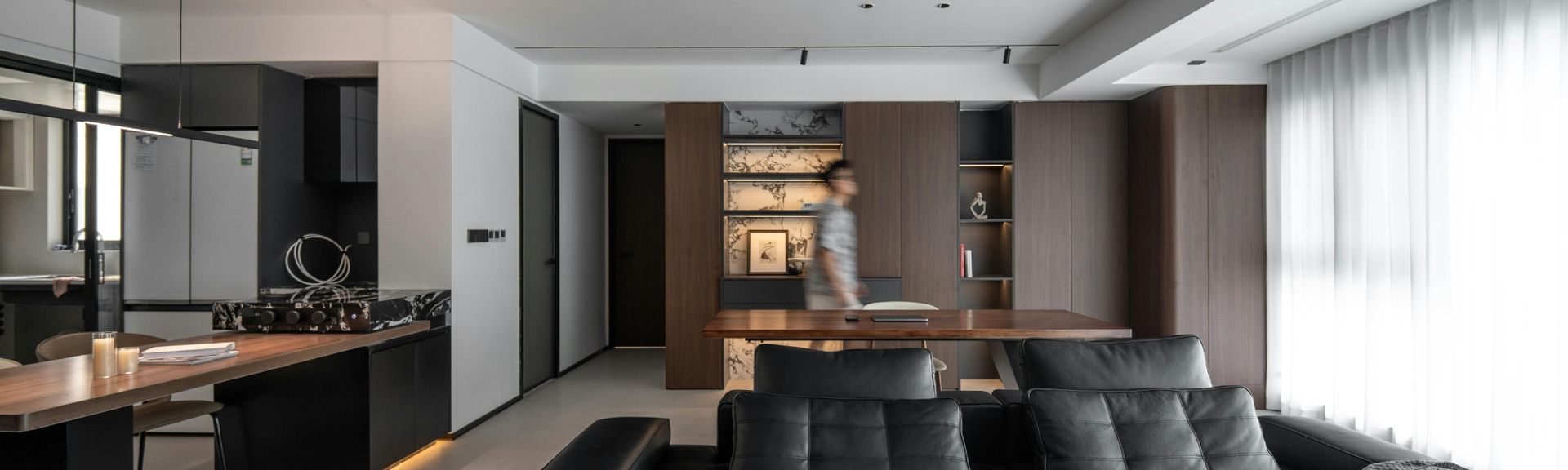 Interior photo of a luxury home.