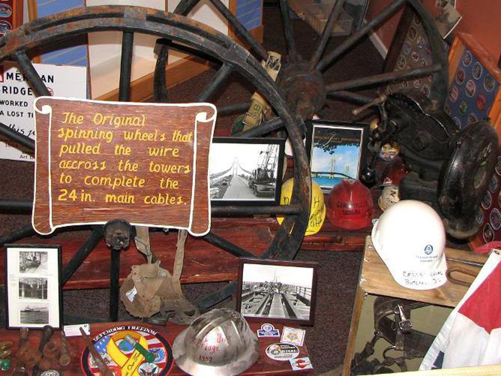 A sign that says the original spinning wheels