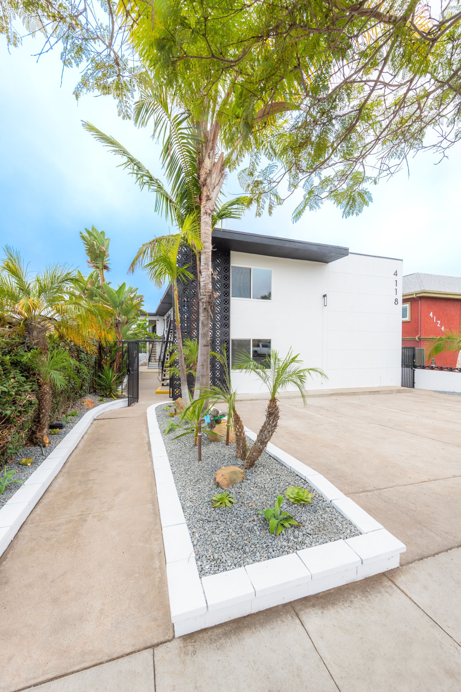 Exterior of Texas Street property