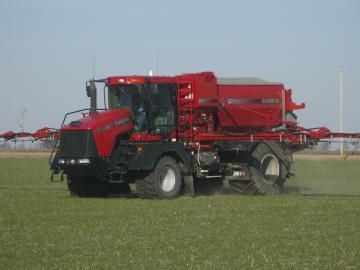 Red Farming Truck