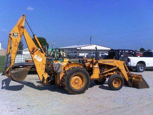 Backhoe — Servicing Equipment in Fort Worth, TX