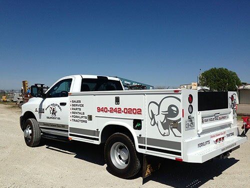 Pickup Truck — Servicing Equipment in Fort Worth, TX