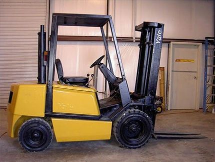 Yellow Forklift — Servicing Equipment in Fort Worth, TX