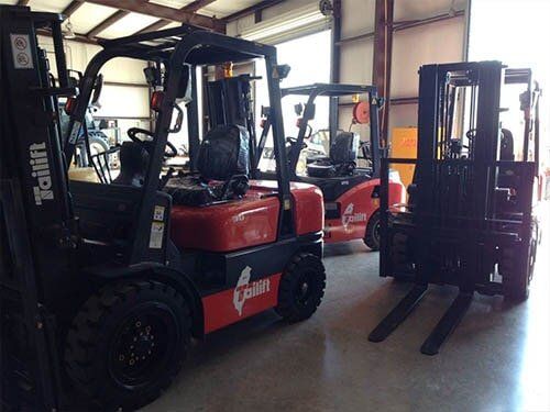 Three Red Forklift — Servicing Equipment in Fort Worth, TX