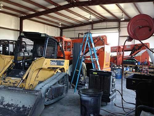 Tractor on Repair — Servicing Equipment in Fort Worth, TX