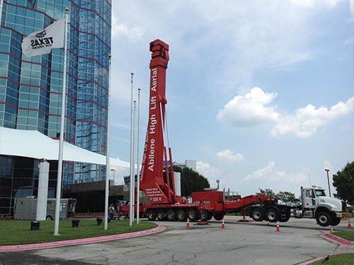 Red Truck — Servicing Equipment in Fort Worth, TX