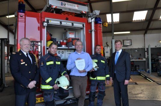 Brandweer Moordrecht Garagebedrijf Kees Oosterwijk inzet vrijwilliger