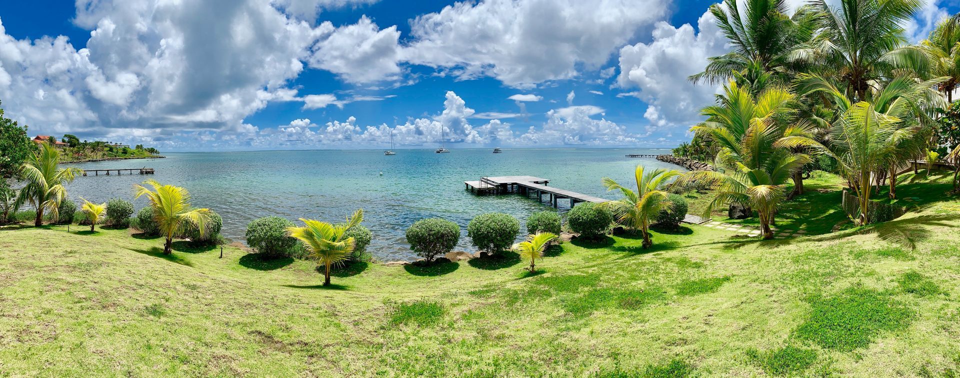 Cliché du lagon au Domaine des fonds blancs - Martinique