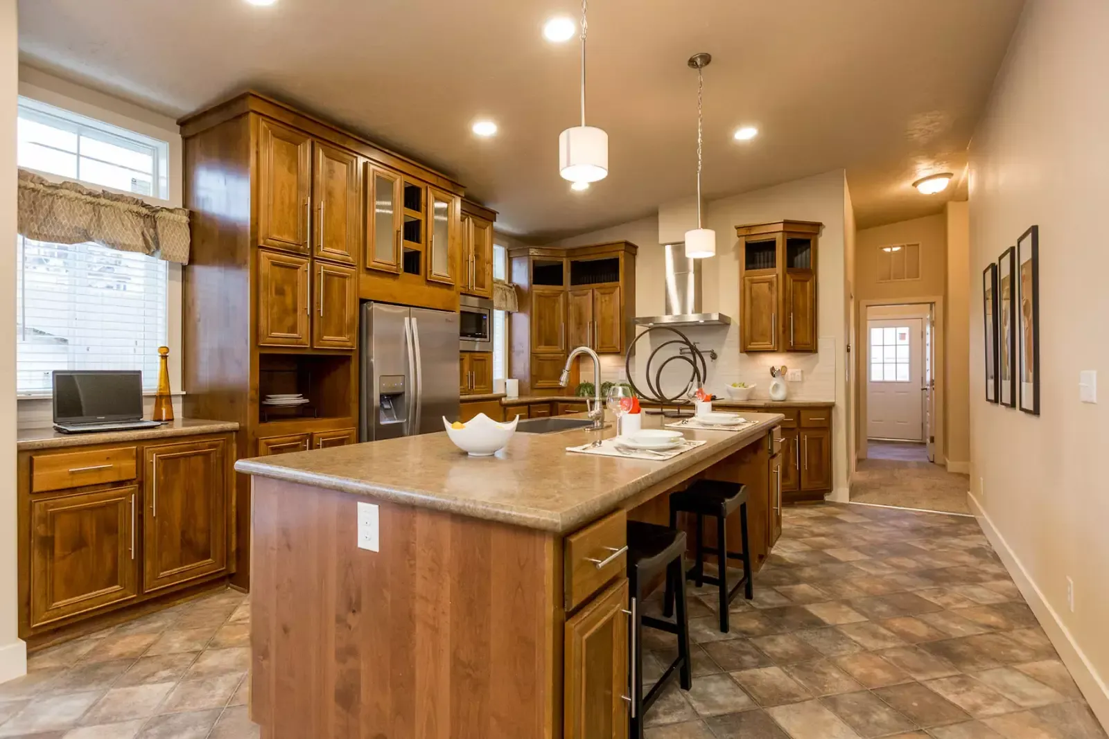 Small Blue Gray Mobile Home — Post Falls, ID — Turn Key Homes