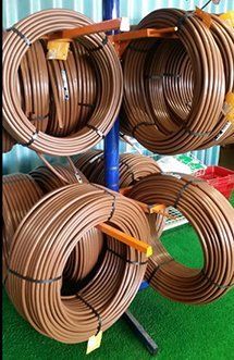 brown hoses