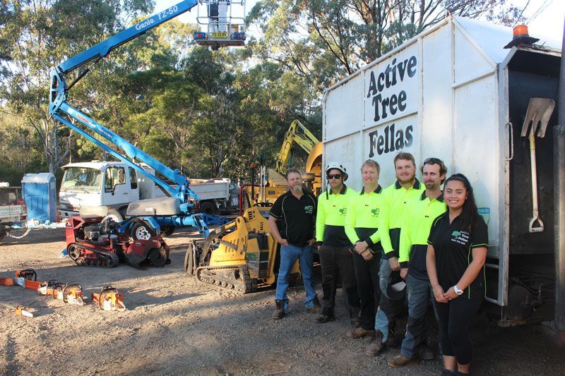Employees of Active Tree Fellas — Active Tree Fellas in River Heads, QLD