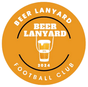 A logo for the beer lanyard football club