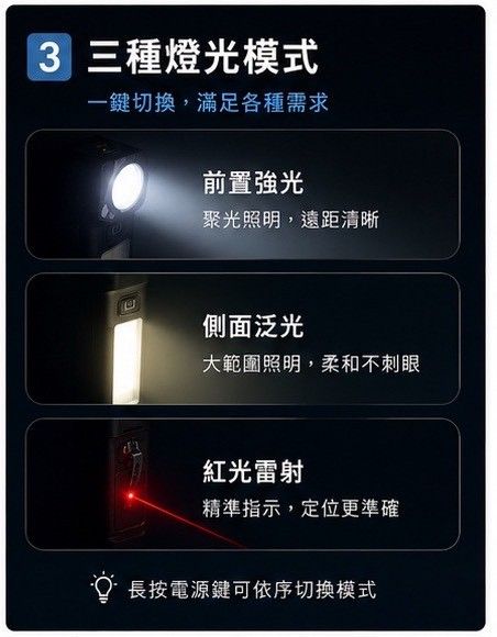 磁吸雷射工作燈