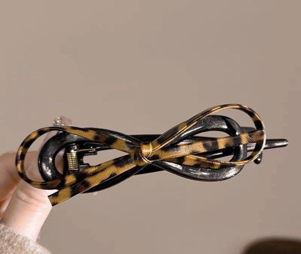 韓系蝴蝶結扭扭夾(1組3入)