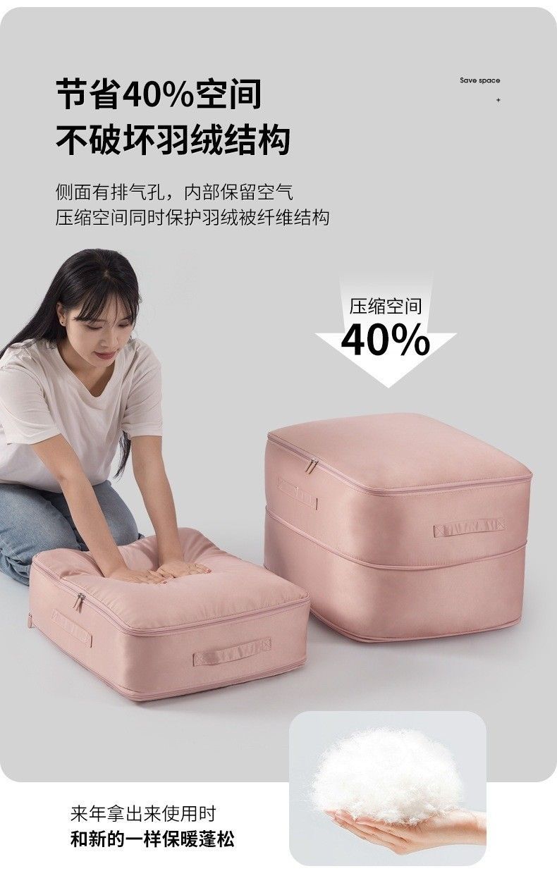 超大號三層衣被收納壓縮袋