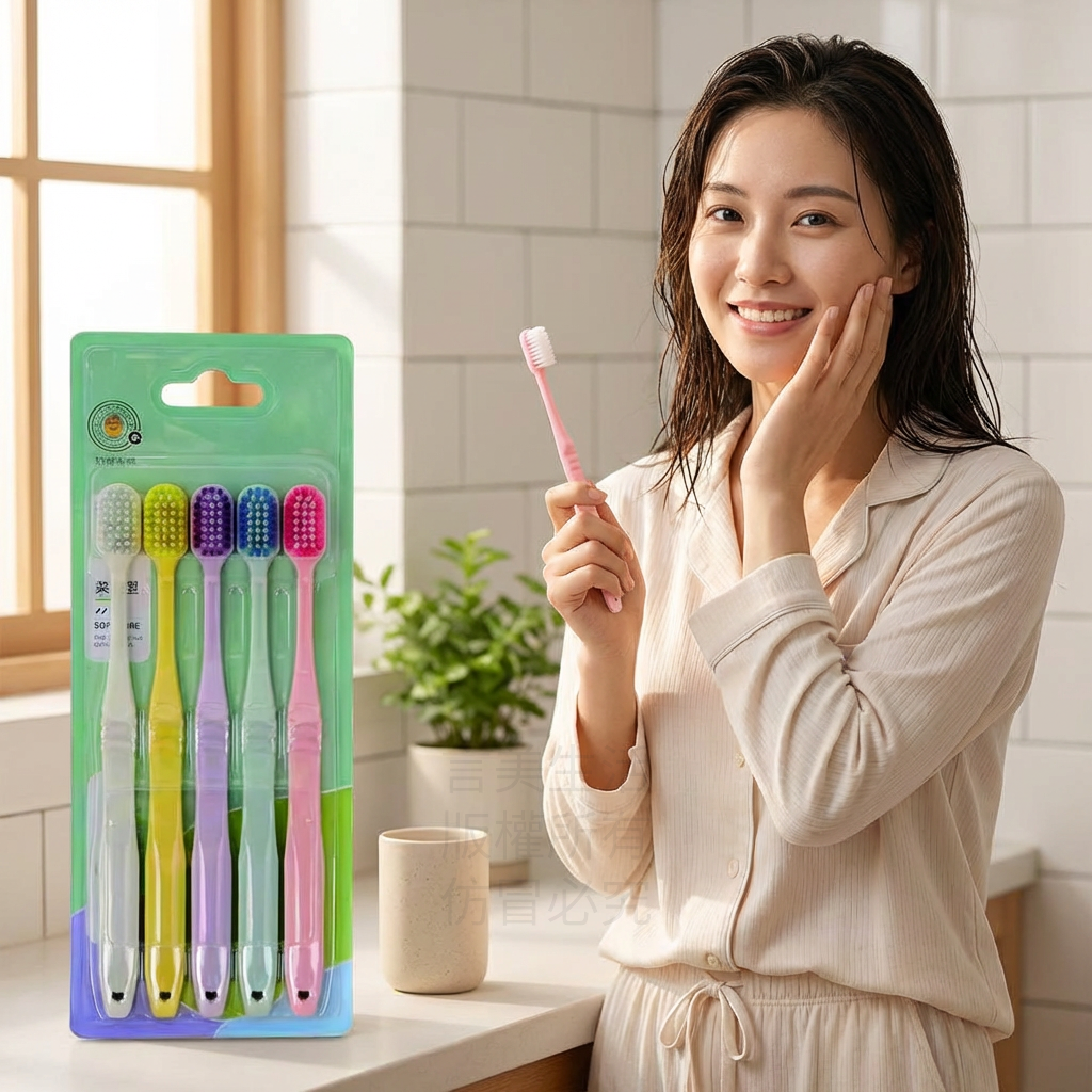 加寬護齦牙刷家庭組(1組10支)