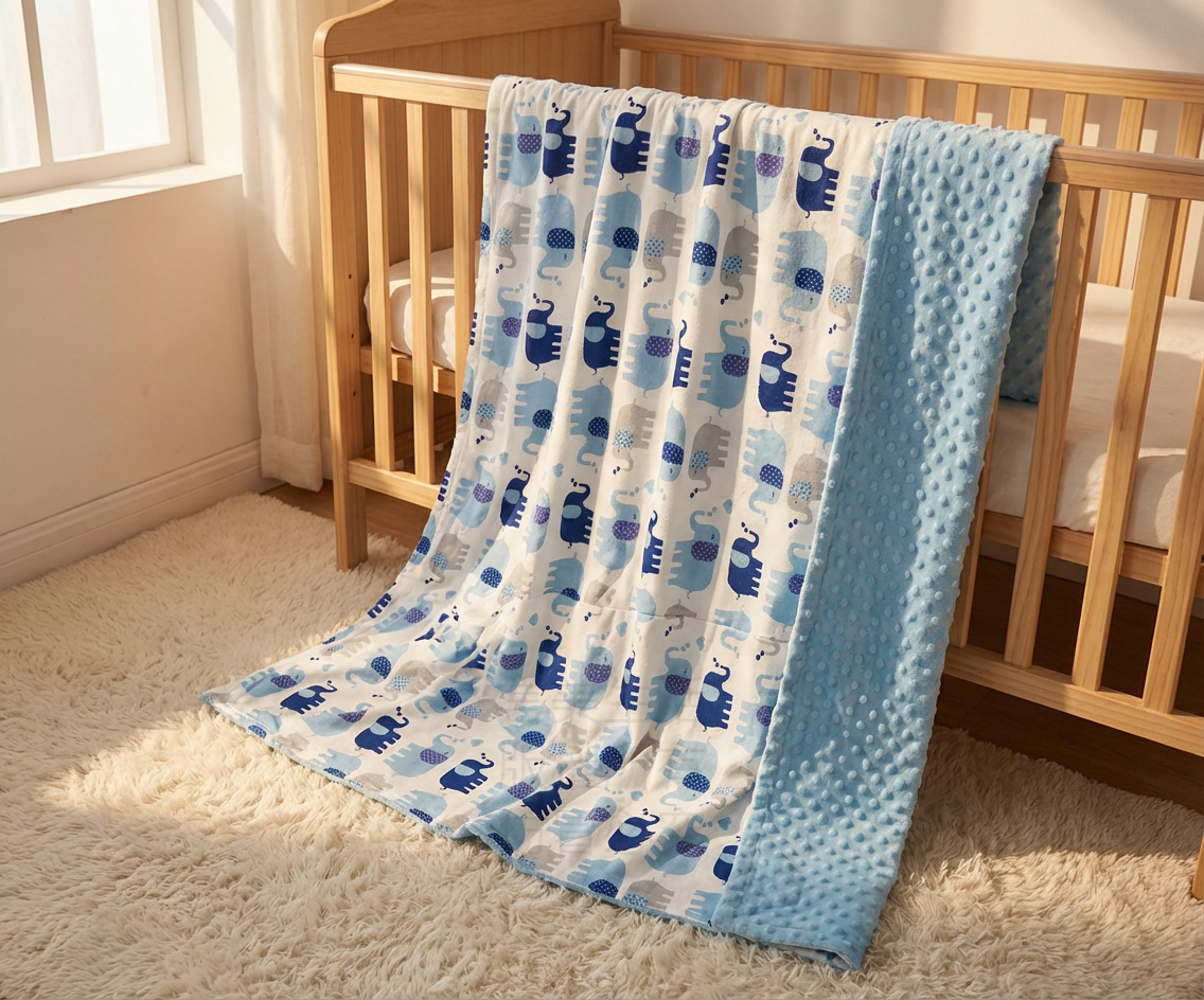 超柔感兒童小絨毯  豆豆毯