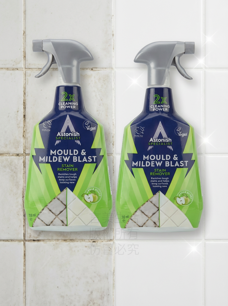 英國潔瞬效除黴去汙清潔劑(1組3瓶)