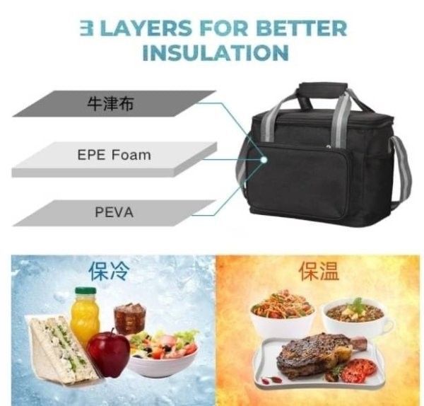 加大容量防水手提保溫袋