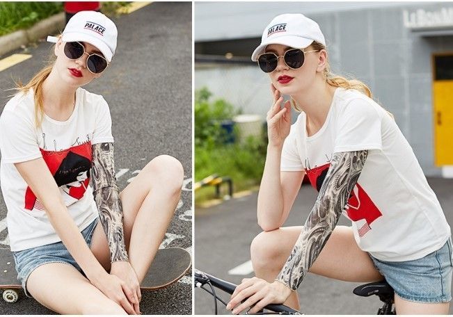 個性冰絲袖套(1組2雙)