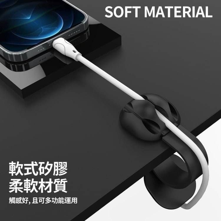 三合一自黏集線夾