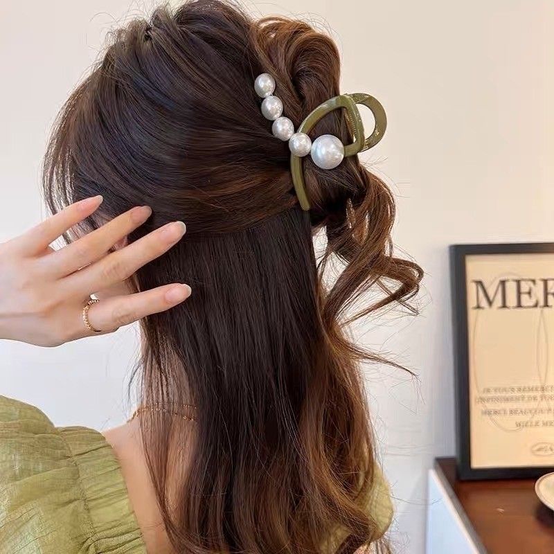 氣質優雅珍珠抓夾(1組2入)