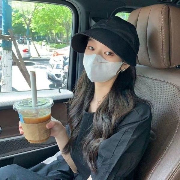 夏季抽繩防曬遮陽帽