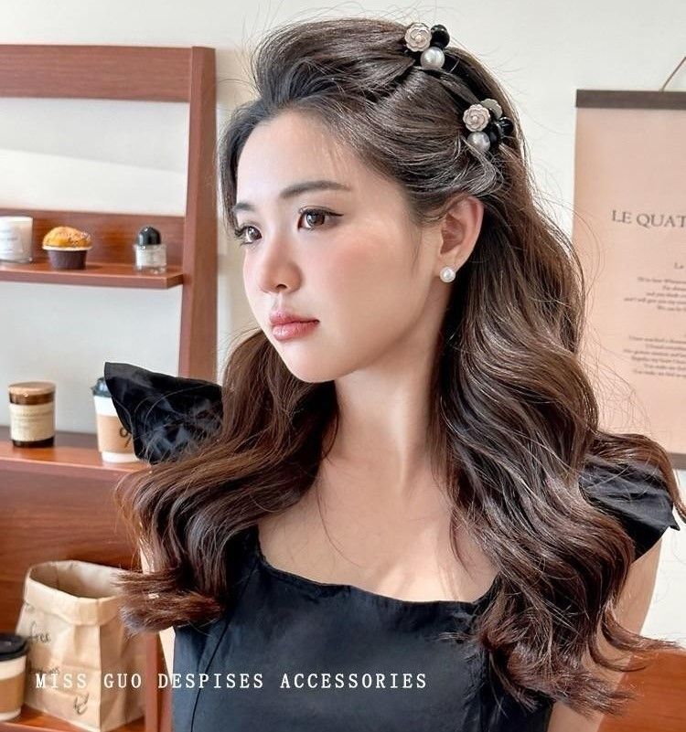 法式小香風髮夾