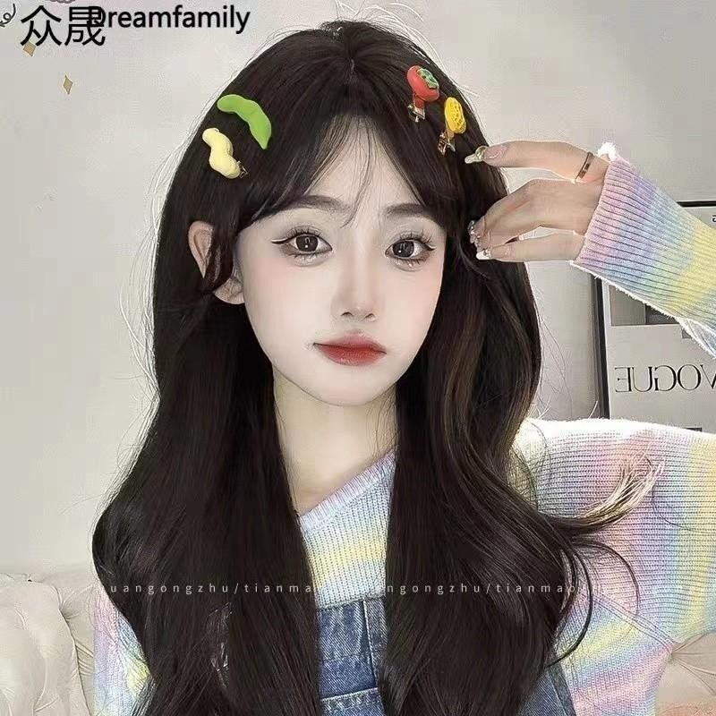 仿真食物髮夾(1組10入)