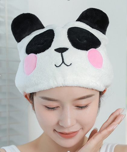 新款動物乾髮帽(1組2入)