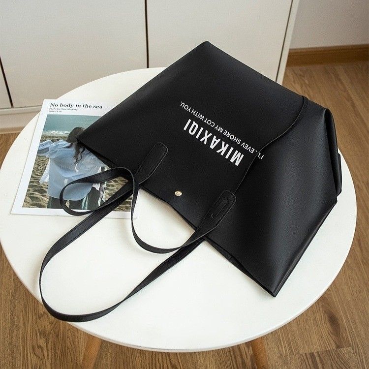 日系輕柔防水托特包