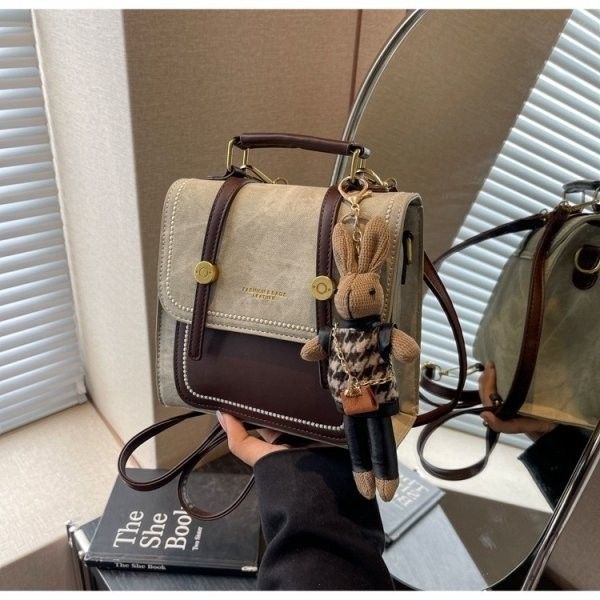 日式貴族小兔雙肩包