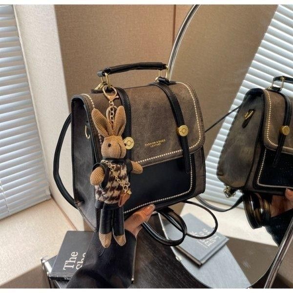 日式貴族小兔雙肩包
