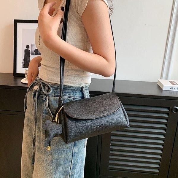 氣質溫柔單肩三層手機包