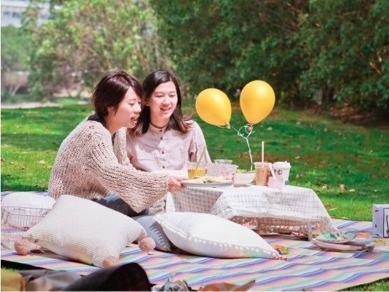 防水加大加厚野餐墊(附收納袋)