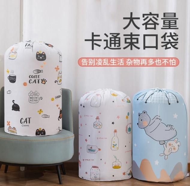 大容量棉被束口收納袋(一組3入)