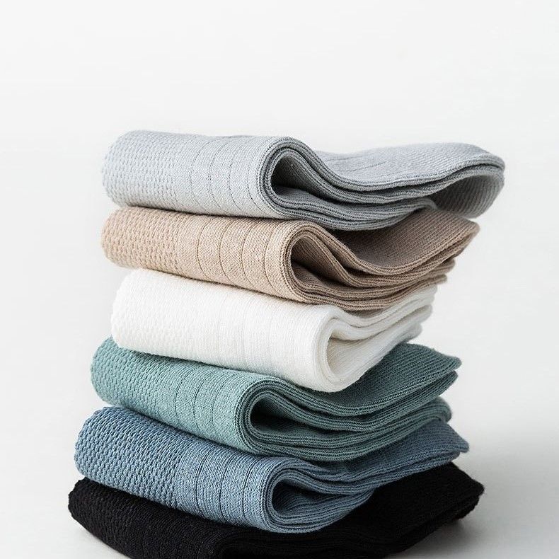 男士網眼透氣帆船襪(1組10雙)