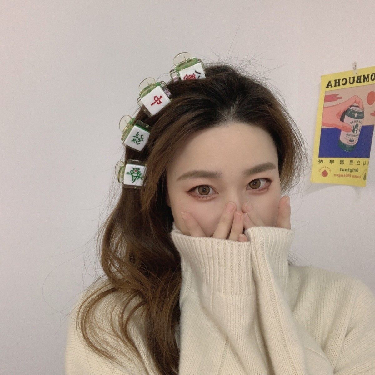 麻將髮夾(1組4入)