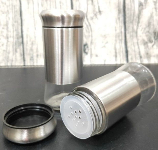 不銹鋼調味罐4件組(買一送一) 不鏽鋼多功能調味瓶