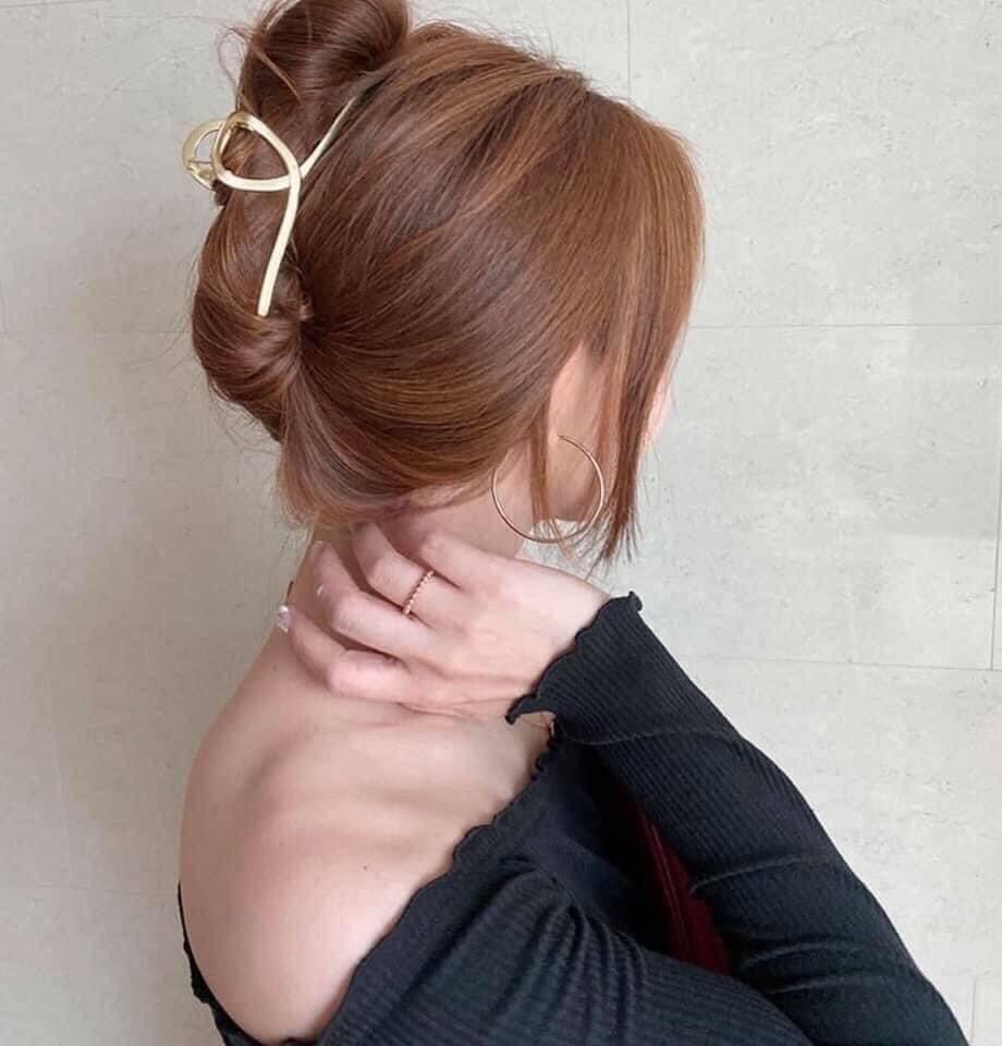 韓國啞光金屬質感抓夾(買一送一)